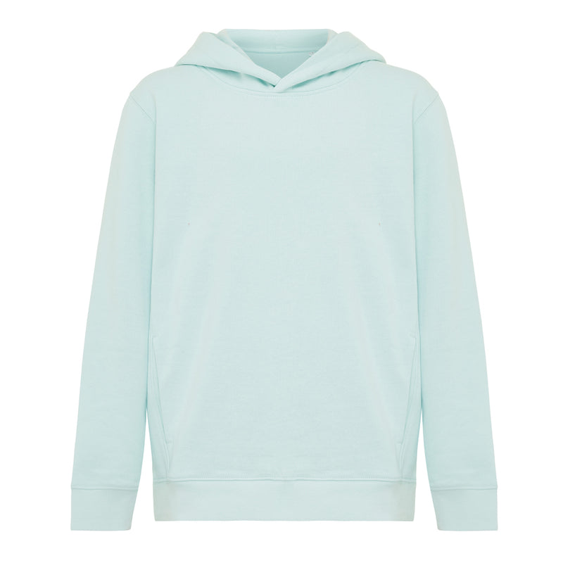 Load image into Gallery viewer, Kids recycled cotton hoodie with sidepockets - Custom Wood Designs
