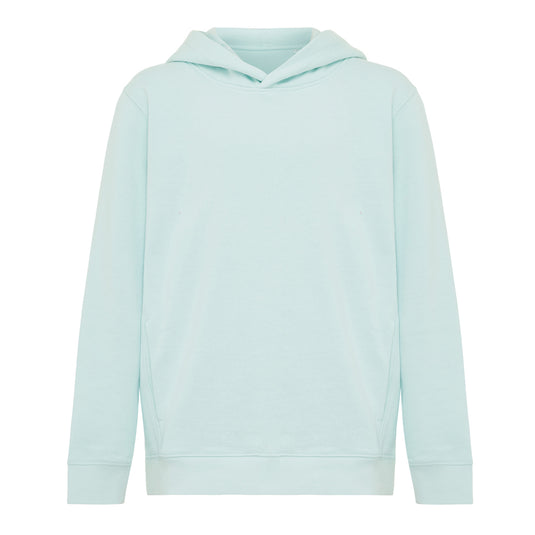 Kids recycled cotton hoodie with sidepockets - Custom Wood Designs