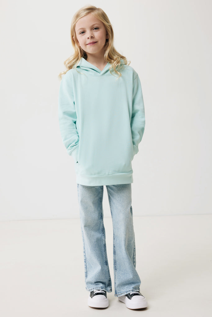Load image into Gallery viewer, Kids recycled cotton hoodie with sidepockets - Custom Wood Designs
