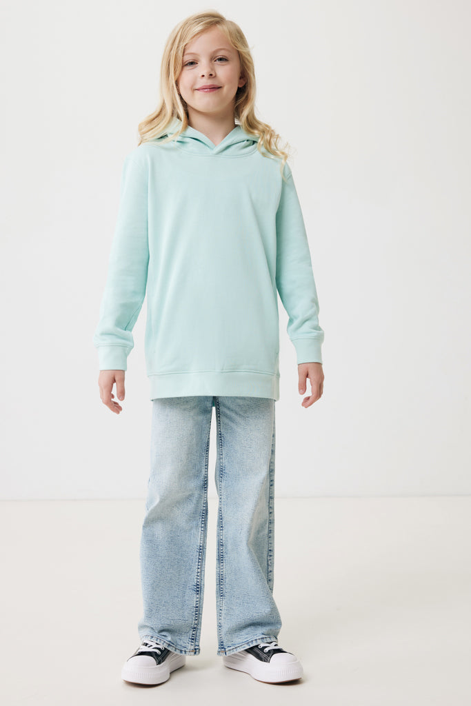 Load image into Gallery viewer, Kids recycled cotton hoodie with sidepockets - Custom Wood Designs
