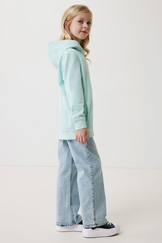 Load image into Gallery viewer, Kids recycled cotton hoodie with sidepockets - Custom Wood Designs

