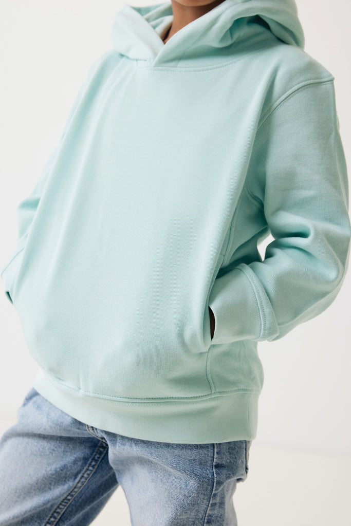 Load image into Gallery viewer, Kids recycled cotton hoodie with sidepockets - Custom Wood Designs

