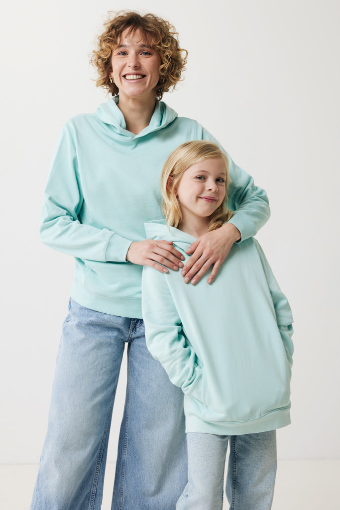 Load image into Gallery viewer, Kids recycled cotton hoodie with sidepockets - Custom Wood Designs
