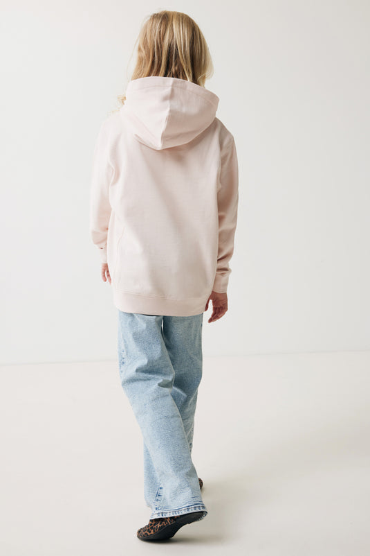 Kids recycled cotton hoodie with sidepockets - Custom Wood Designs