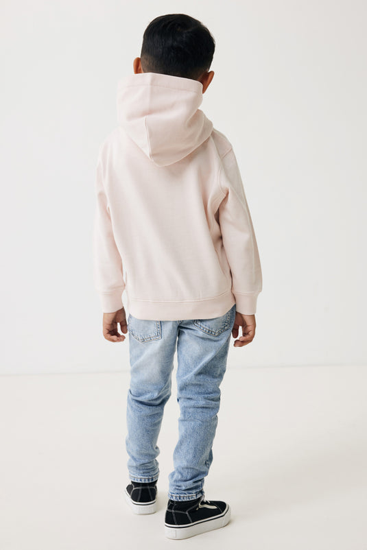 Kids recycled cotton hoodie with sidepockets - Custom Wood Designs