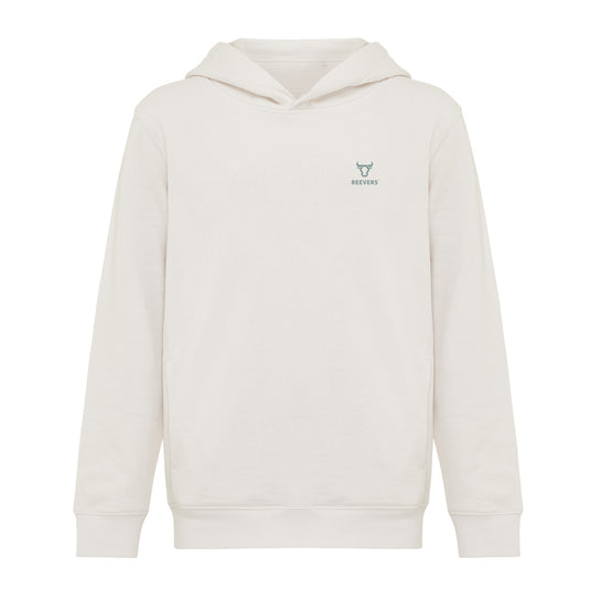 Kids recycled cotton hoodie with sidepockets - Custom Wood Designs