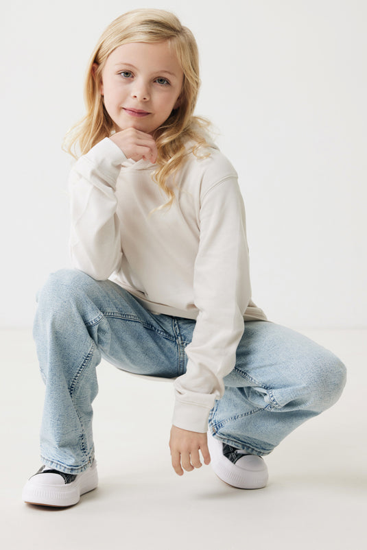 Kids recycled cotton hoodie with sidepockets - Custom Wood Designs