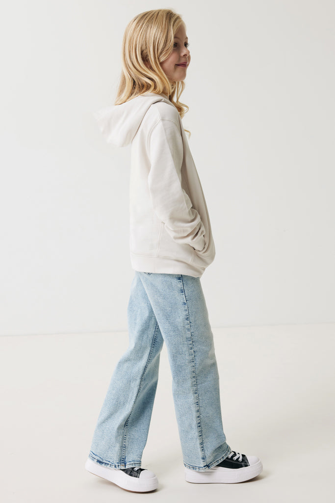 Load image into Gallery viewer, Kids recycled cotton hoodie with sidepockets - Custom Wood Designs
