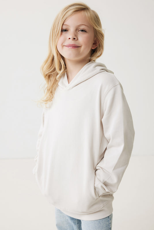 Kids recycled cotton hoodie with sidepockets - Custom Wood Designs