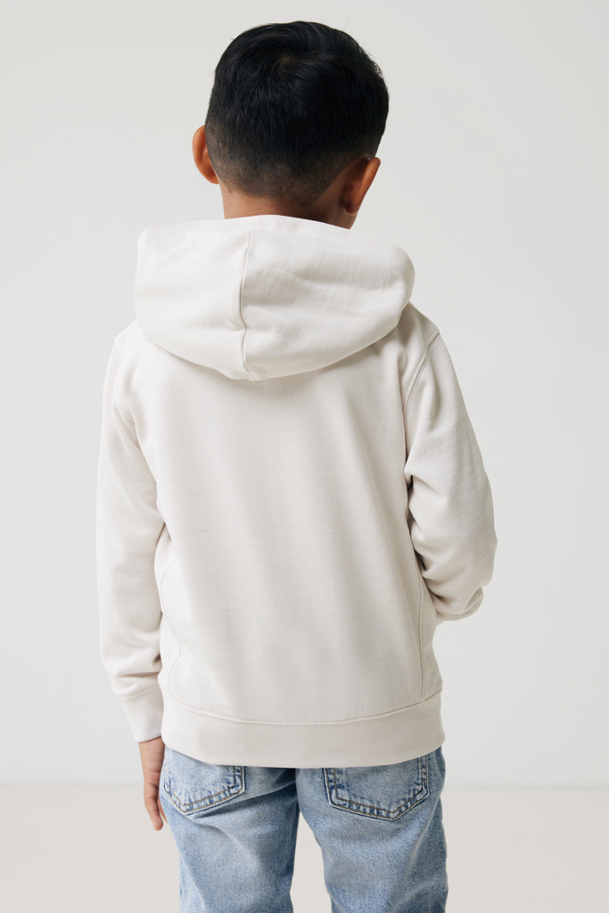 Load image into Gallery viewer, Kids recycled cotton hoodie with sidepockets - Custom Wood Designs

