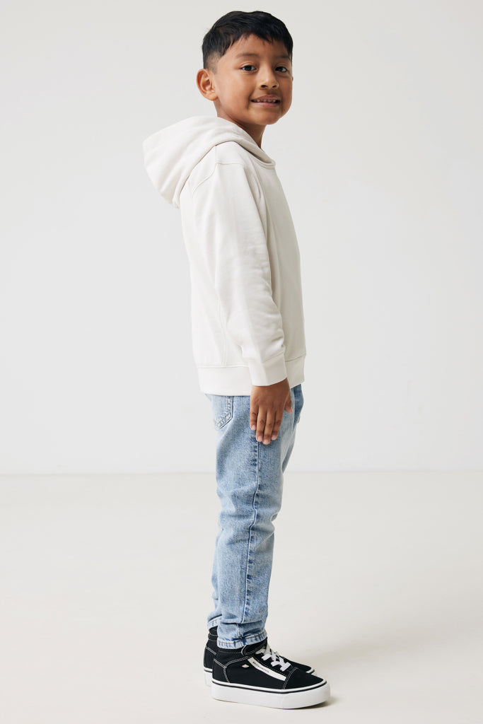 Load image into Gallery viewer, Kids recycled cotton hoodie with sidepockets - Custom Wood Designs
