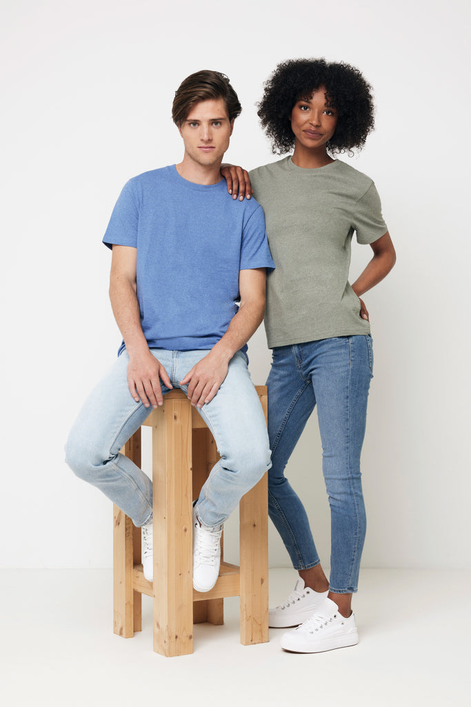 Load image into Gallery viewer, Manue recycled cotton t-shirt undyed - Custom Wood Designs
