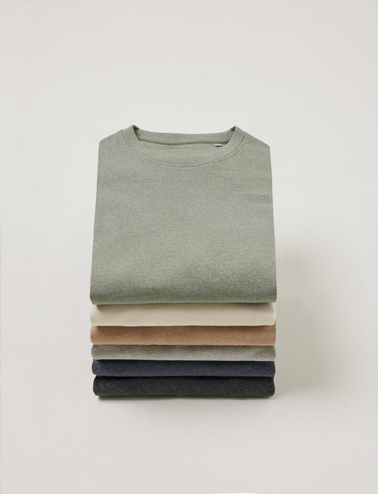 Manue recycled cotton t-shirt undyed - Custom Wood Designs