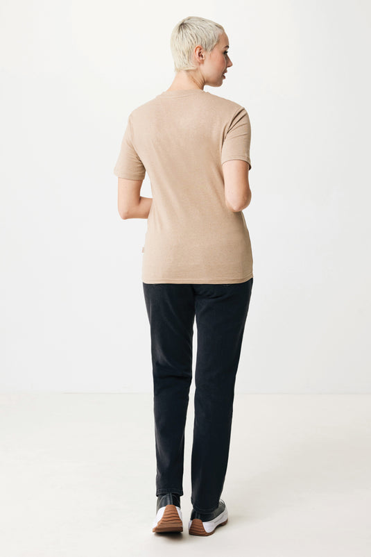 Manue recycled cotton t-shirt undyed - Custom Wood Designs