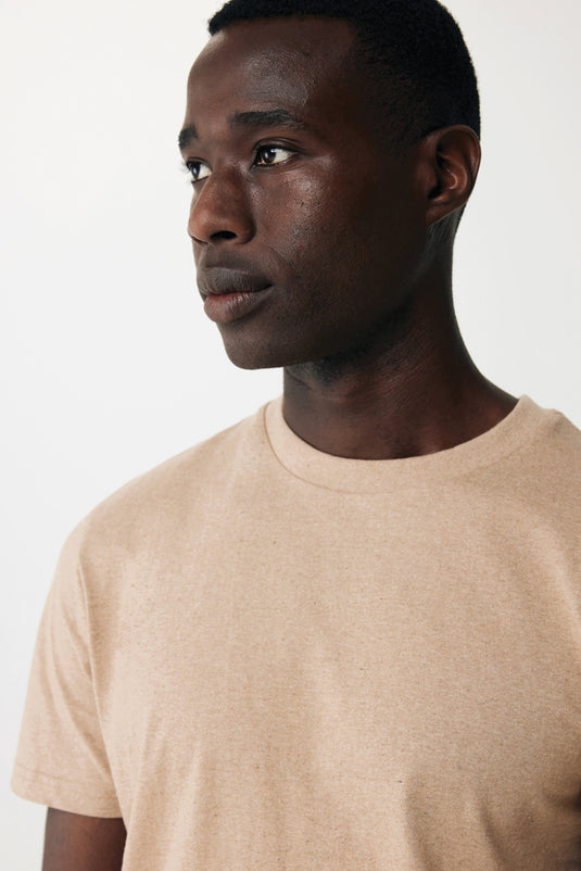 Manue recycled cotton t-shirt undyed - Custom Wood Designs