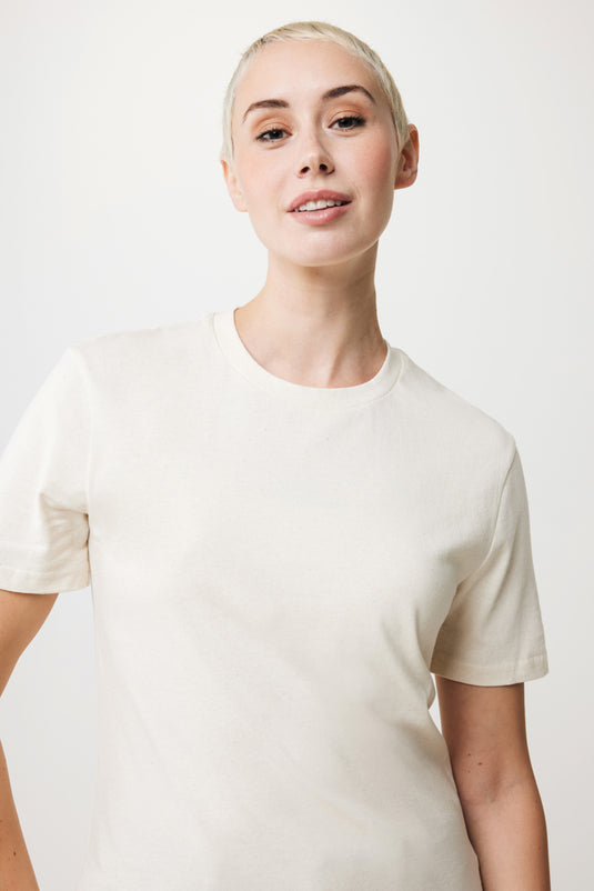 Manue recycled cotton t-shirt undyed - Custom Wood Designs