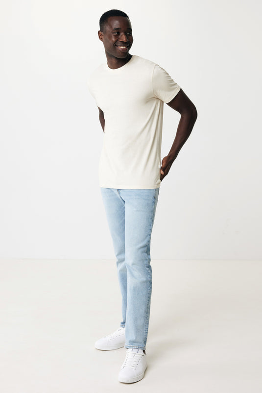Manue recycled cotton t-shirt undyed - Custom Wood Designs