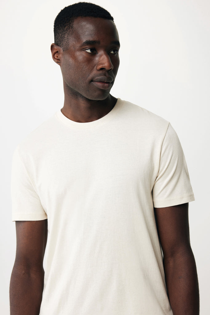 Load image into Gallery viewer, Manue recycled cotton t-shirt undyed - Custom Wood Designs
