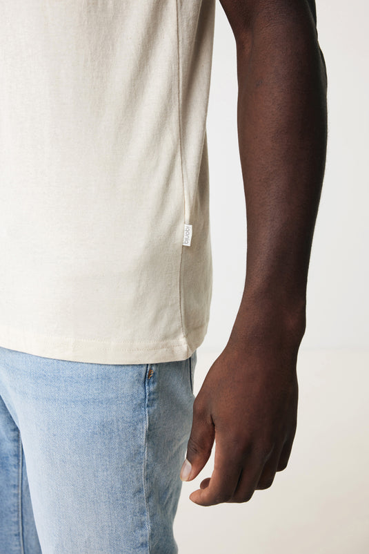 Manue recycled cotton t-shirt undyed - Custom Wood Designs