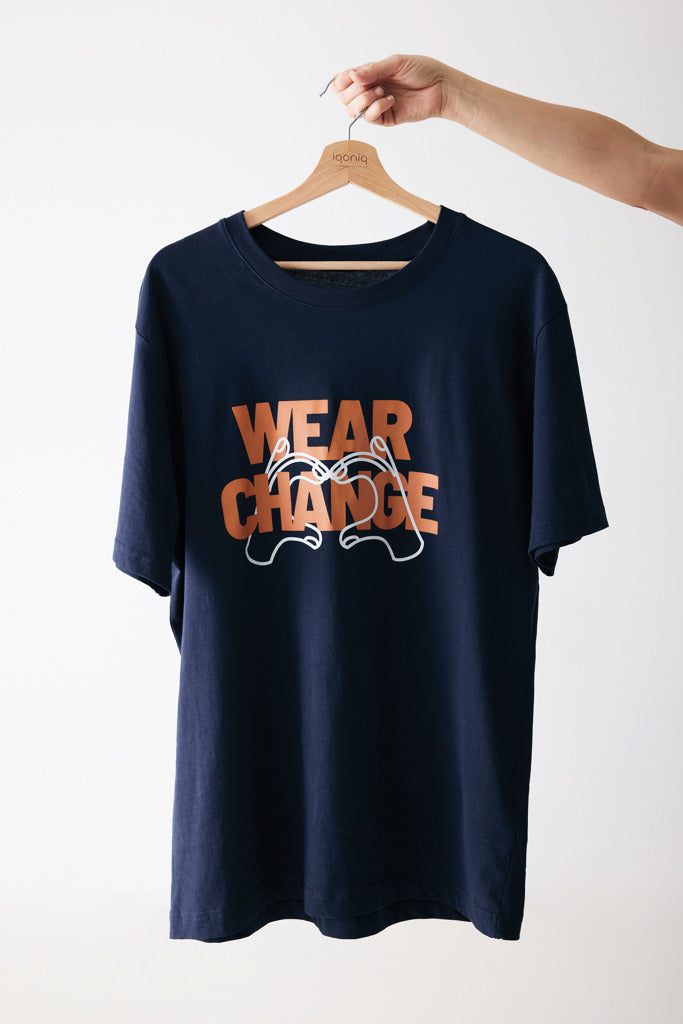 Load image into Gallery viewer, Kakad relaxed recycled cotton t-shirt - Custom Wood Designs
