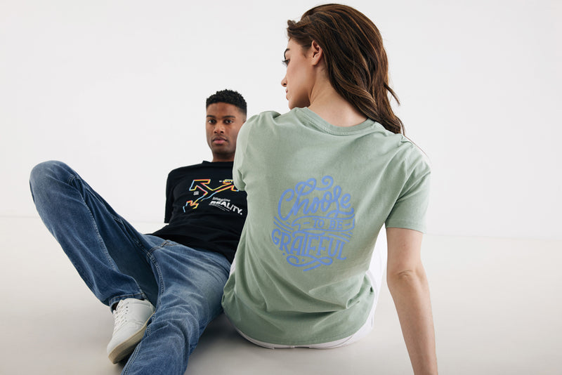 Load image into Gallery viewer, Sierr lightweight recycled cotton t-shirt - Custom Wood Designs
