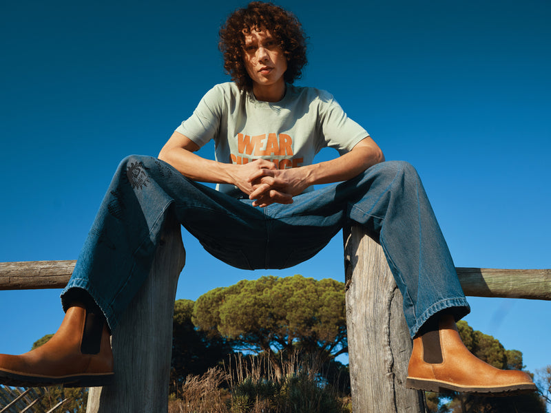 Load image into Gallery viewer, Sierr lightweight recycled cotton t-shirt - Custom Wood Designs
