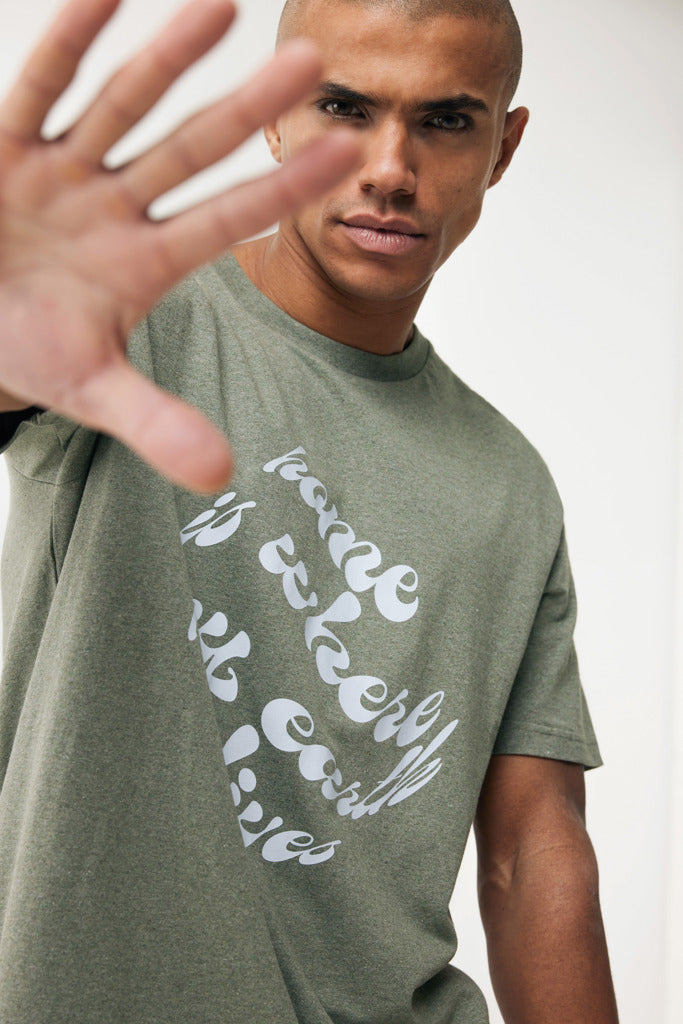 Load image into Gallery viewer, Teid recycled cotton t-shirt - Custom Wood Designs
