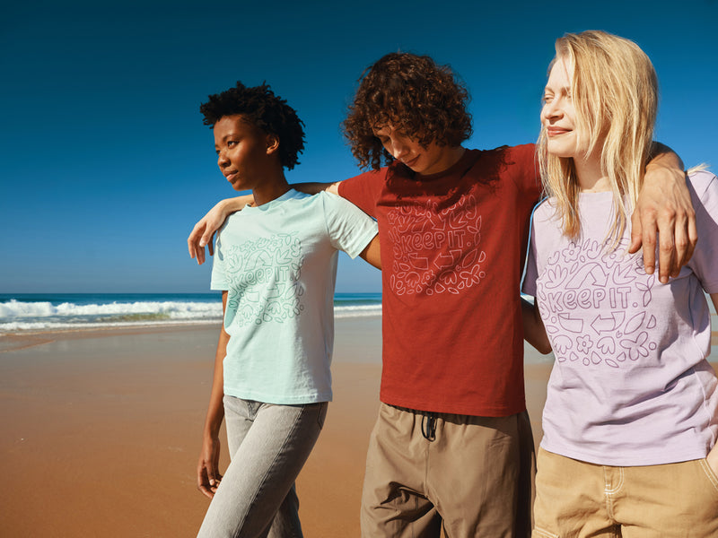 Load image into Gallery viewer, Bret recycled cotton t-shirt - Custom Wood Designs
