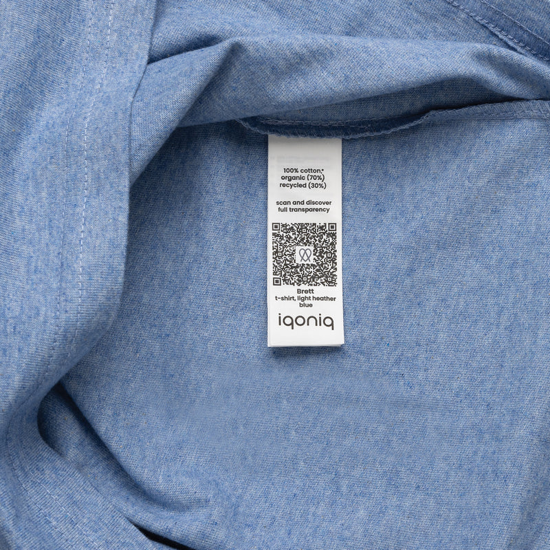 Load image into Gallery viewer, Bret recycled cotton t-shirt - Custom Wood Designs
