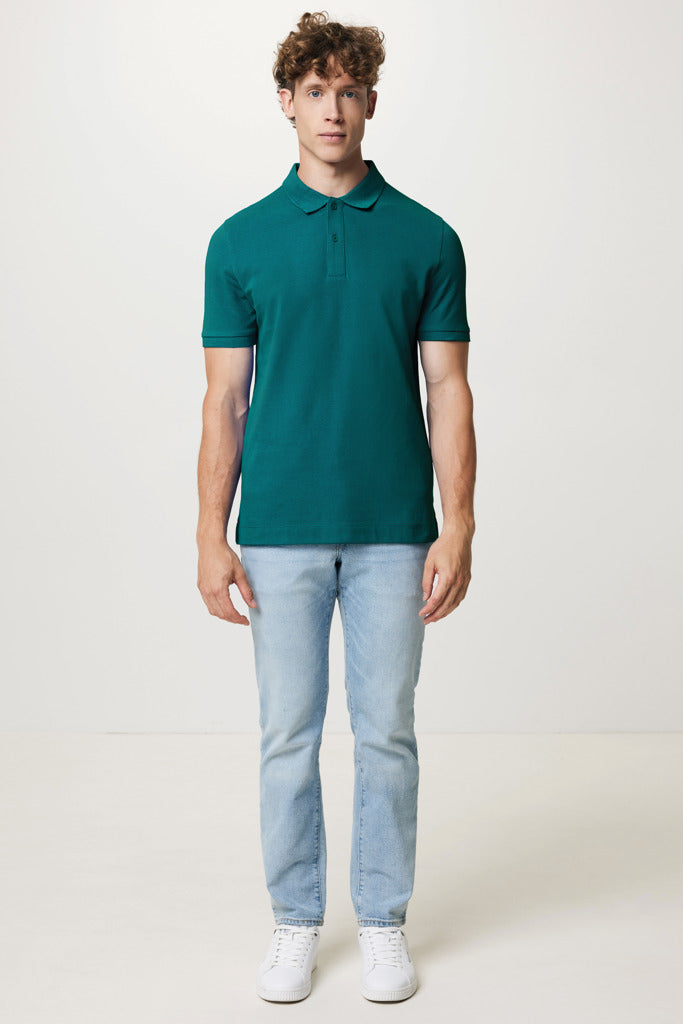 Load image into Gallery viewer, Yosemit recycled cotton pique polo - Custom Wood Designs
