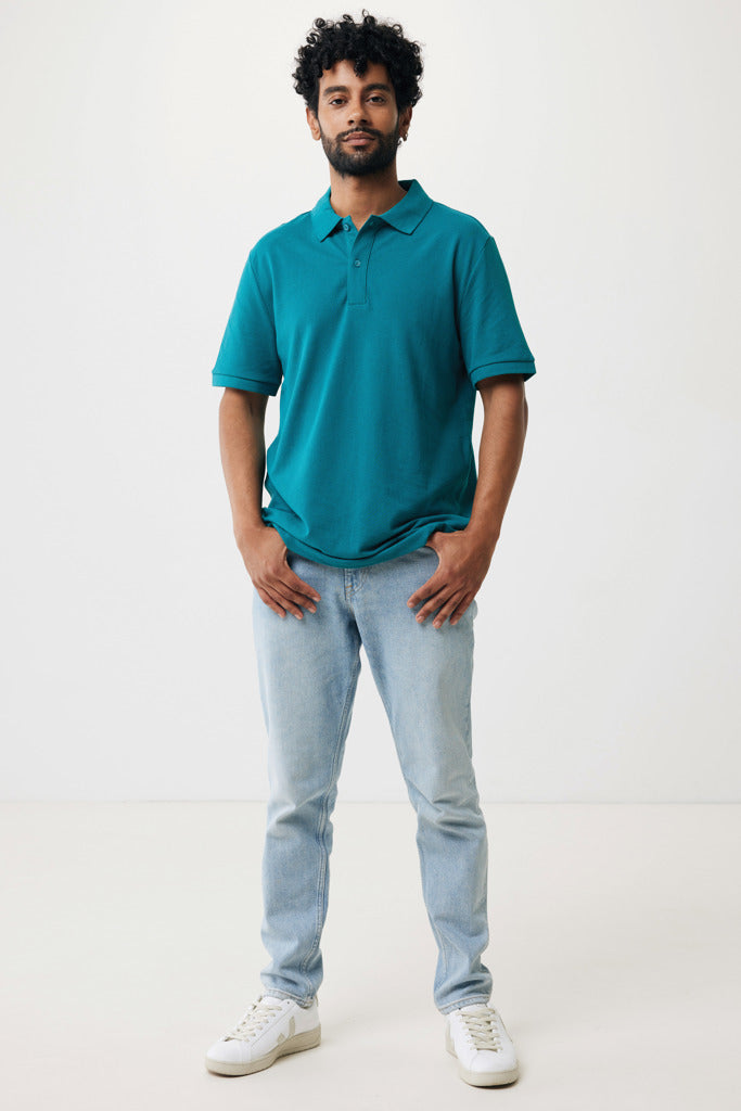 Load image into Gallery viewer, Yosemit recycled cotton pique polo - Custom Wood Designs
