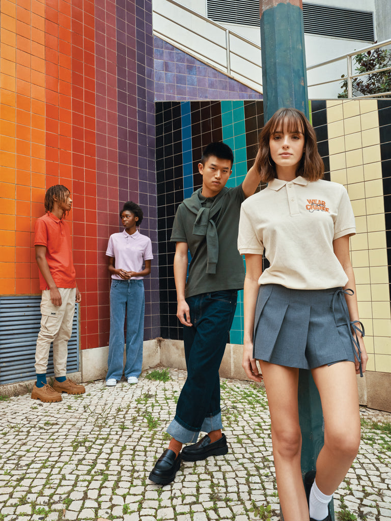 Load image into Gallery viewer, Yosemit recycled cotton pique polo - Custom Wood Designs
