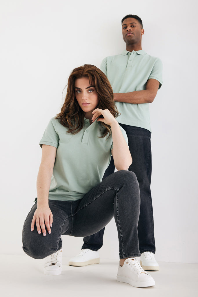 Load image into Gallery viewer, Yosemit recycled cotton pique polo - Custom Wood Designs
