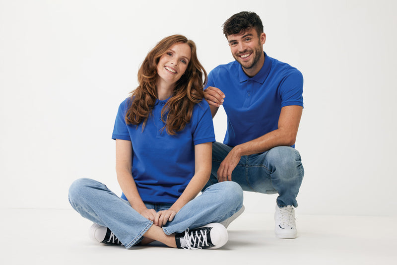 Load image into Gallery viewer, Yosemit recycled cotton pique polo - Custom Wood Designs
