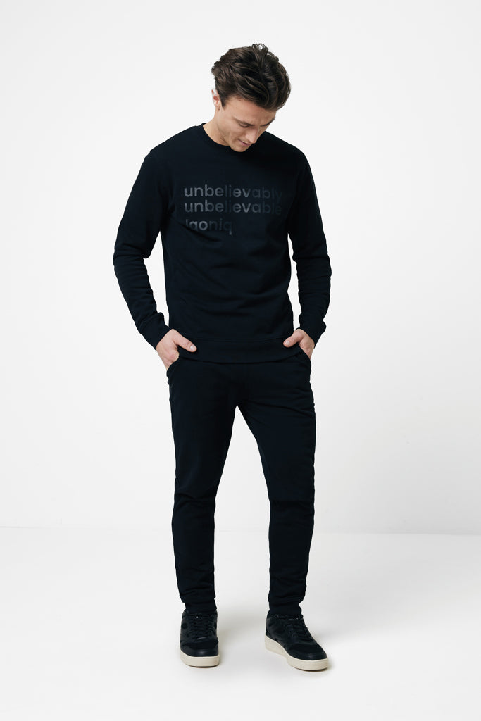 Load image into Gallery viewer, Zio recycled cotton crew neck - Custom Wood Designs
