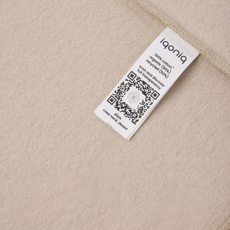 Load image into Gallery viewer, Zio recycled cotton crew neck - Custom Wood Designs
