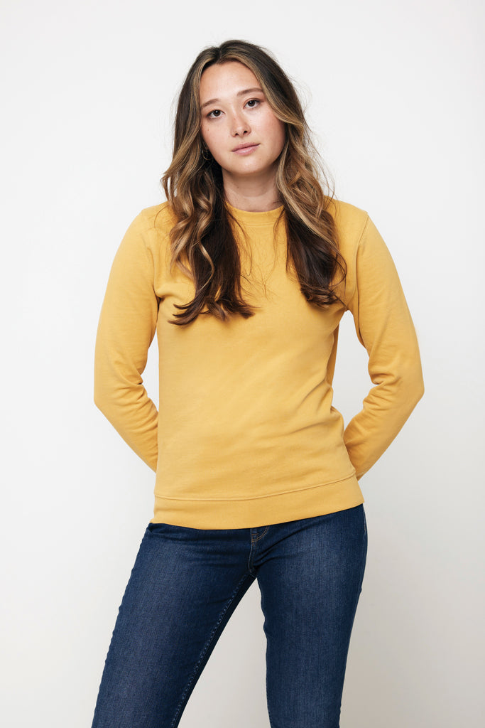 Load image into Gallery viewer, Zio recycled cotton crew neck - Custom Wood Designs
