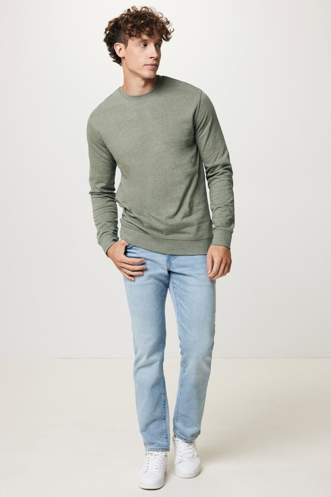 Load image into Gallery viewer, Denal recycled cotton crew neck undyed - Custom Wood Designs
