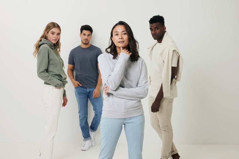 Load image into Gallery viewer, Denal recycled cotton crew neck undyed - Custom Wood Designs
