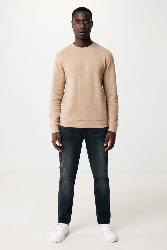 Load image into Gallery viewer, Denal recycled cotton crew neck undyed - Custom Wood Designs
