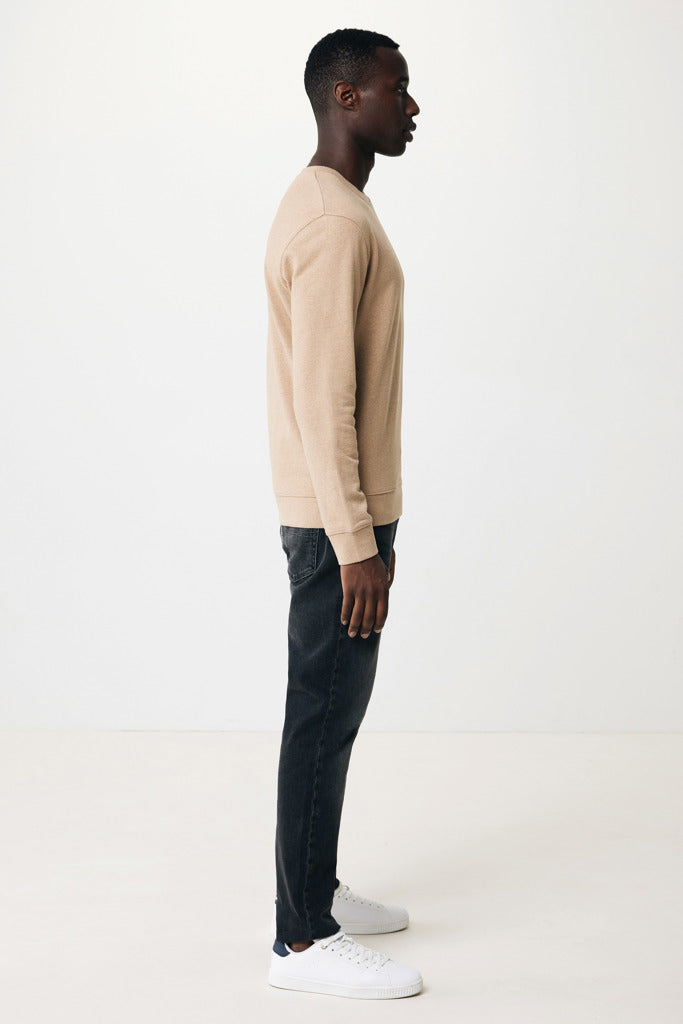 Load image into Gallery viewer, Denal recycled cotton crew neck undyed - Custom Wood Designs
