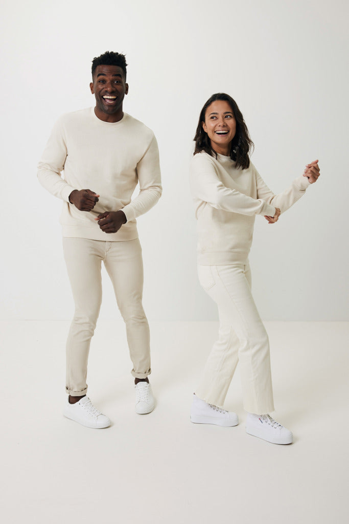 Load image into Gallery viewer, Denal recycled cotton crew neck undyed - Custom Wood Designs

