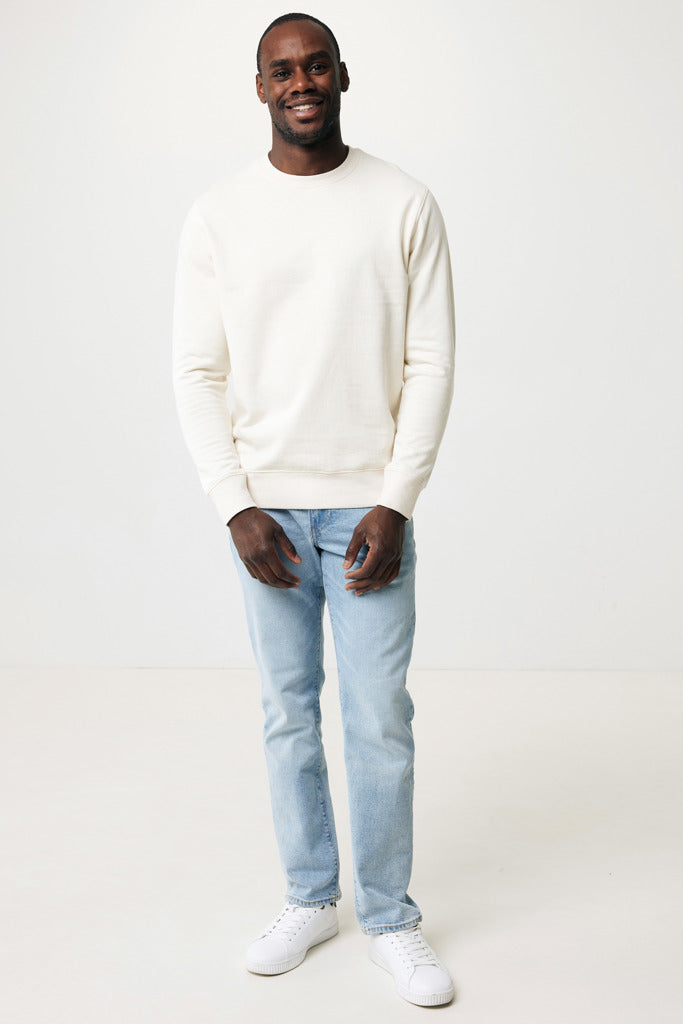Load image into Gallery viewer, Denal recycled cotton crew neck undyed - Custom Wood Designs
