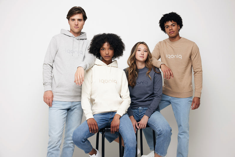 Load image into Gallery viewer, Torre recycled cotton hoodie undyed - Custom Wood Designs

