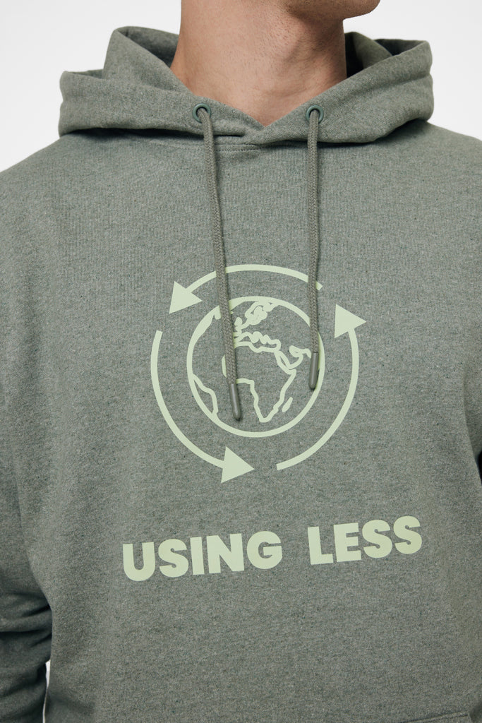 Load image into Gallery viewer, Torre recycled cotton hoodie undyed - Custom Wood Designs

