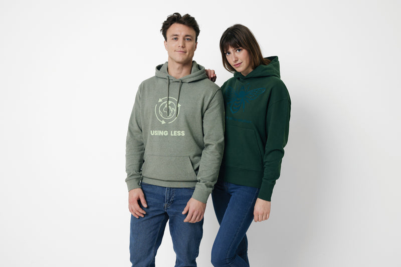 Load image into Gallery viewer, Torre recycled cotton hoodie undyed - Custom Wood Designs
