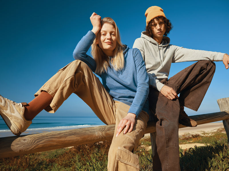 Load image into Gallery viewer, Torre recycled cotton hoodie undyed - Custom Wood Designs

