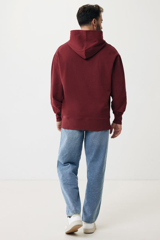 Yoh recycled cotton relaxed hoodie - Custom Wood Designs