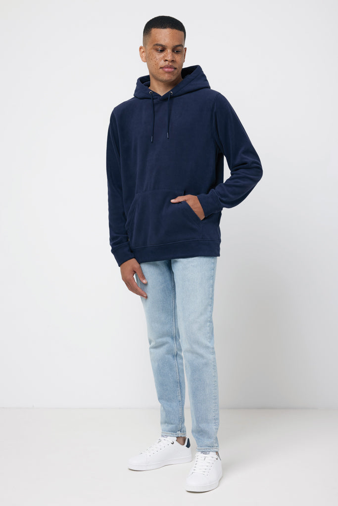 Load image into Gallery viewer, Trivo recycled polyester microfleece hoodie - Custom Wood Designs
