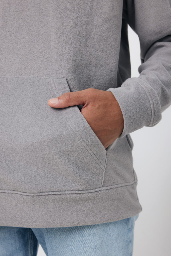 Load image into Gallery viewer, Trivo recycled polyester microfleece hoodie - Custom Wood Designs
